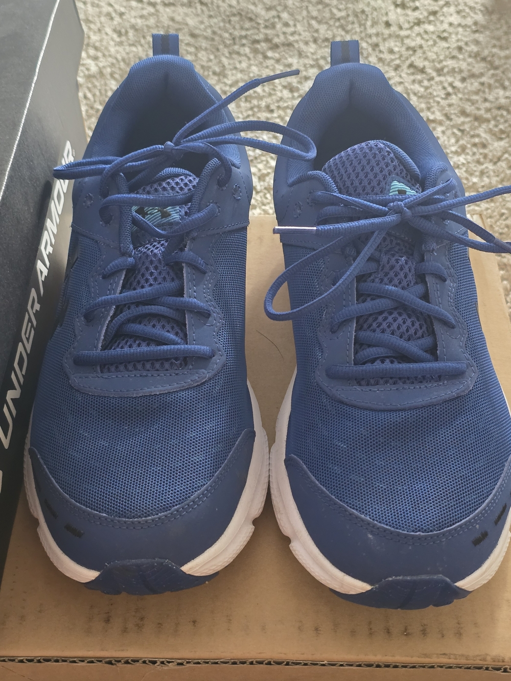 Under Armour Assert 10 Blue Athletic Sneakers Size 13